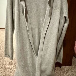 Women’s JCrew Medium collarless sweater-blazer